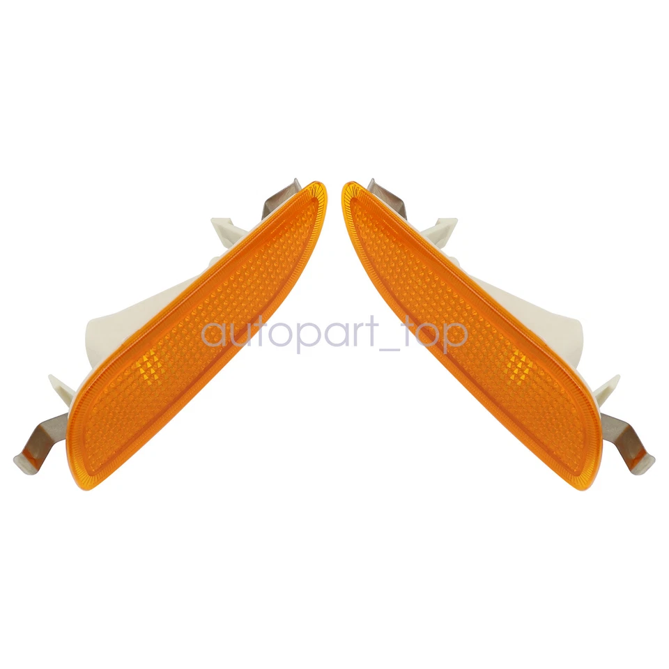 A Pair Side Marker Light Turn Signal Lamp Fits 2003-09 Mercedes CLK 320 350 500 - Image 3 of 4