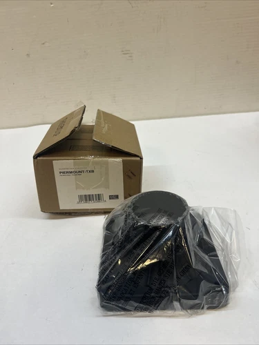 Feiss 3 in. Textured Black Outdoor Die-Cast Aluminum Pier Mount Base - Picture 1 of 3