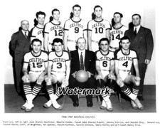 NBA BAA 1946 - 47 Boston Celtics Team Picture Inaugural 1st Season 8 X 10 Photo