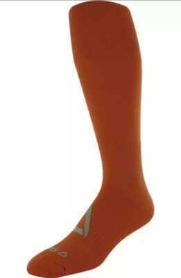 Reebok Athletic All Sport Moisture Wicking Orange Youth 9-1 Socks XS NWT