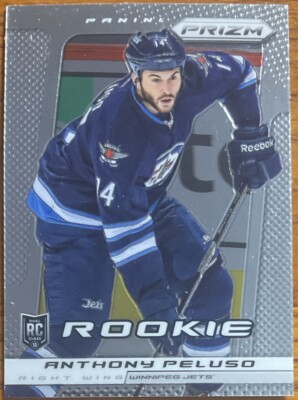 2013-14 Panini Prizm Rookie RC Anthony Peluso #298 Winnipeg Jets