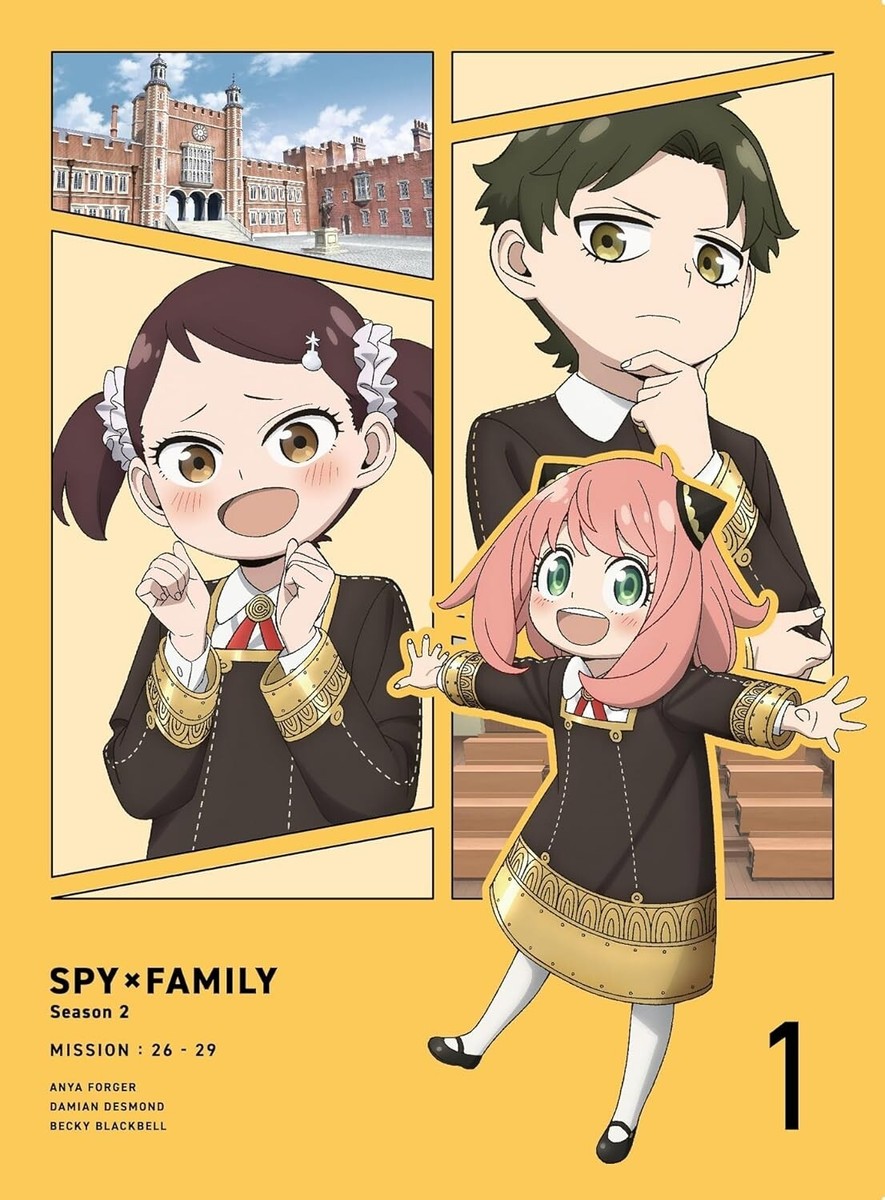 New SPYxFAMILY Season 2 Vol.1 First Limited Edition Blu-ray CD