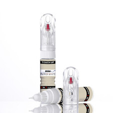 Touch Up Paint Pen For Mini Mini Cooper Pepper White 850 Needle + Brush