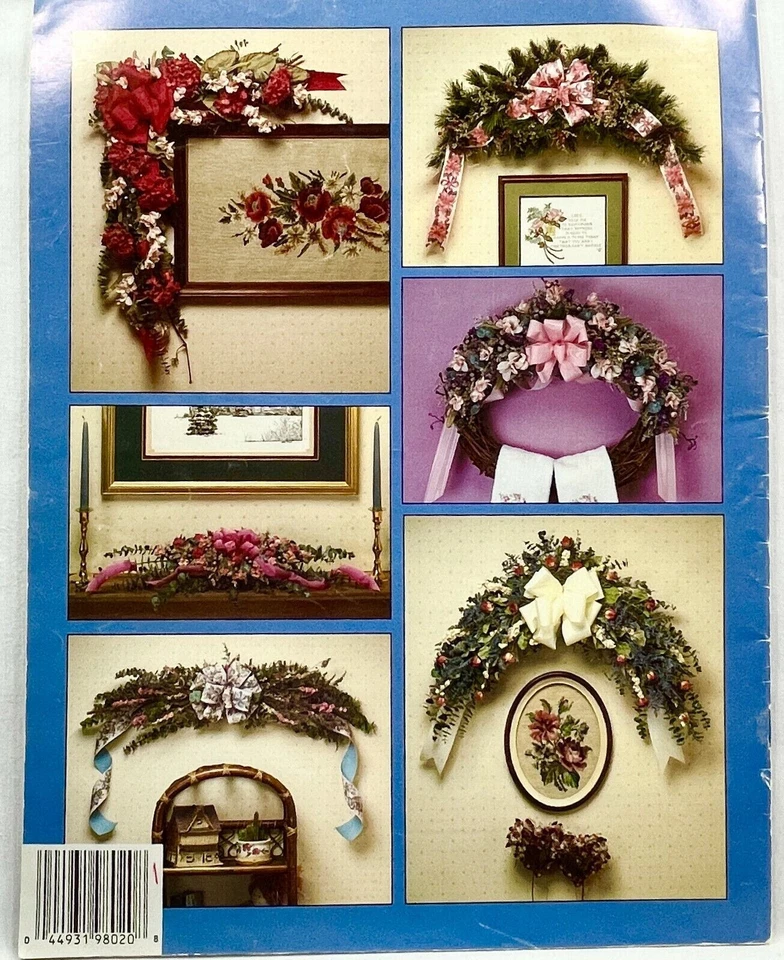 1989 PDB Corone Decorative e Swags 8020 Libro Istruzioni 15 Progetti Vntg 10646 - Immagine 2 di 2