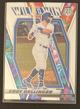 2021 Panini Mosaic Baseball Will To Win Cody Bellinger Card #WTW1