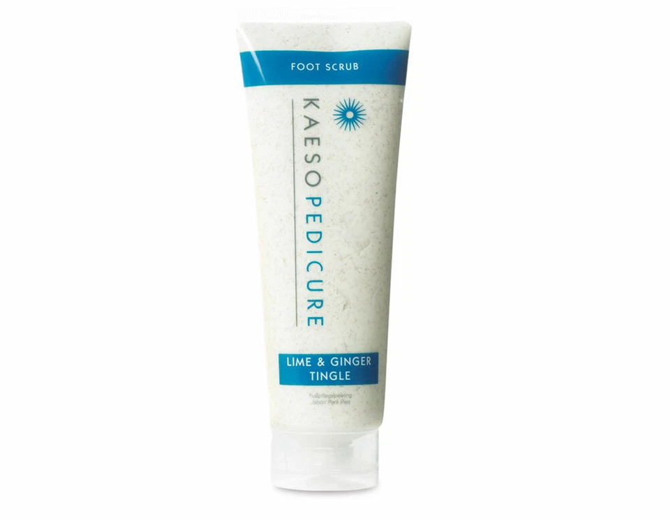 Kaeso Pedicure - Lime & Ginger Tingle Foot Scrub 250ml