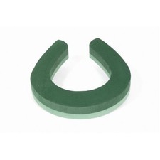 FLORAL FOAM HORSE SHOE 19"  FUNERAL MEMORIAL TRIBUTE OASIS TYPE SKU 1161