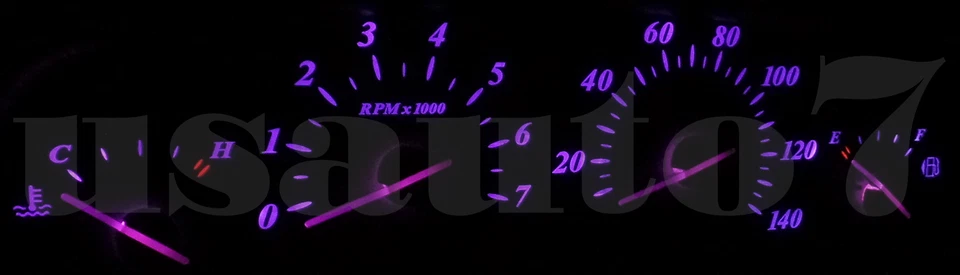 Dash Instrument Cluster Gauge PINK SMD LED LIGHT KIT Fit 00-05 Buick Park Avenue - Image 3 of 4