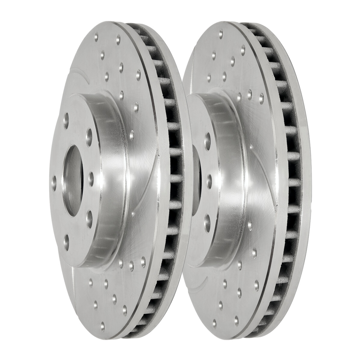 Front and Rear Drilled Brake Rotors Set of 4 for Chevy Malibu Impala Buick Regal eBay