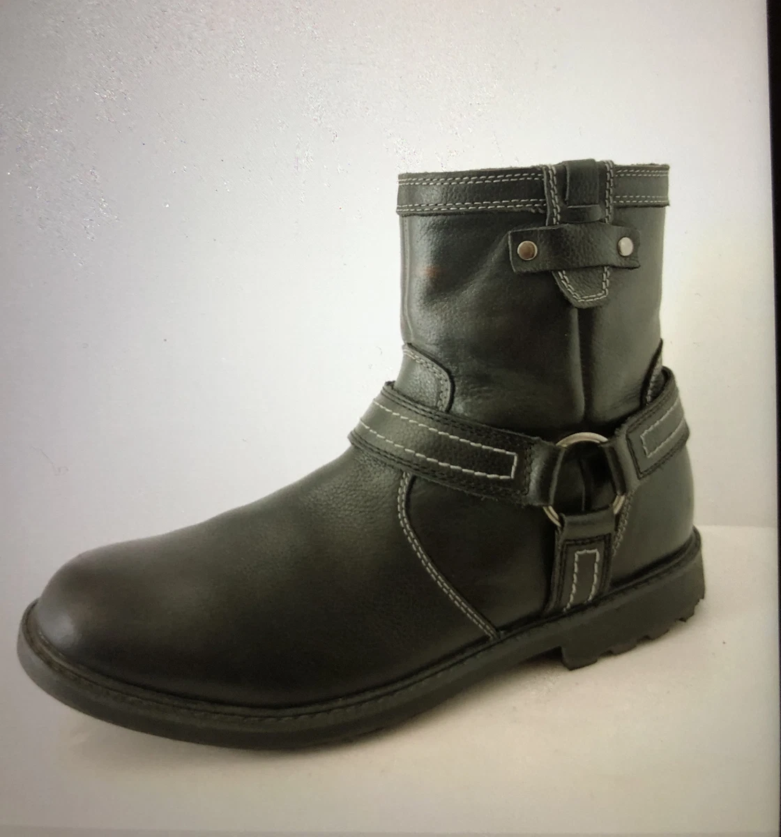 Johnson Murphy Boots Mens Size 9.5 Lombard Harness Side Zip
