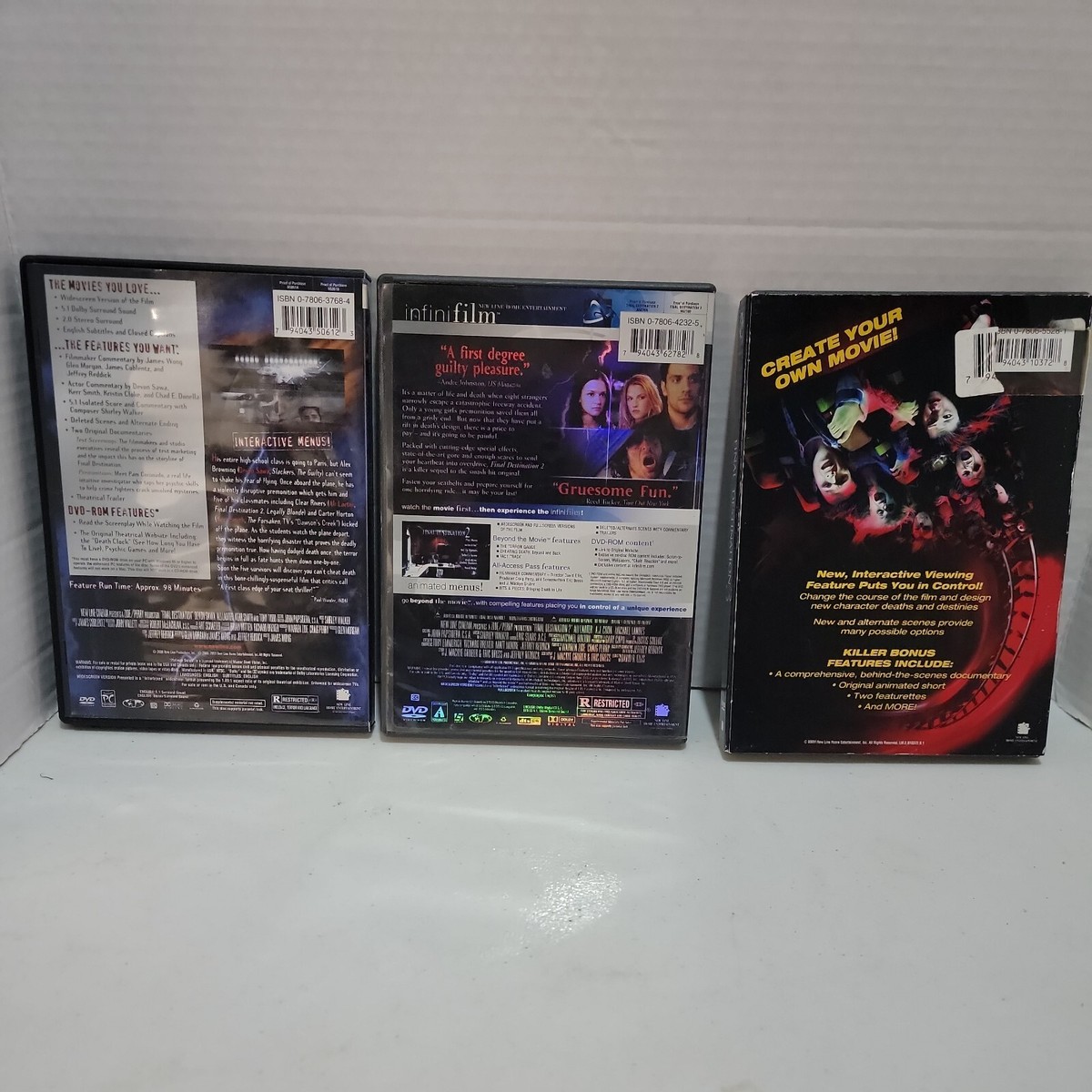 Final Destination - Devon Sawa, Ali Larter, Kerr Smith ~Very GOOD