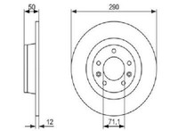 Original Bosch Bremsscheibe 0 986 479 311 FüR Peugeot