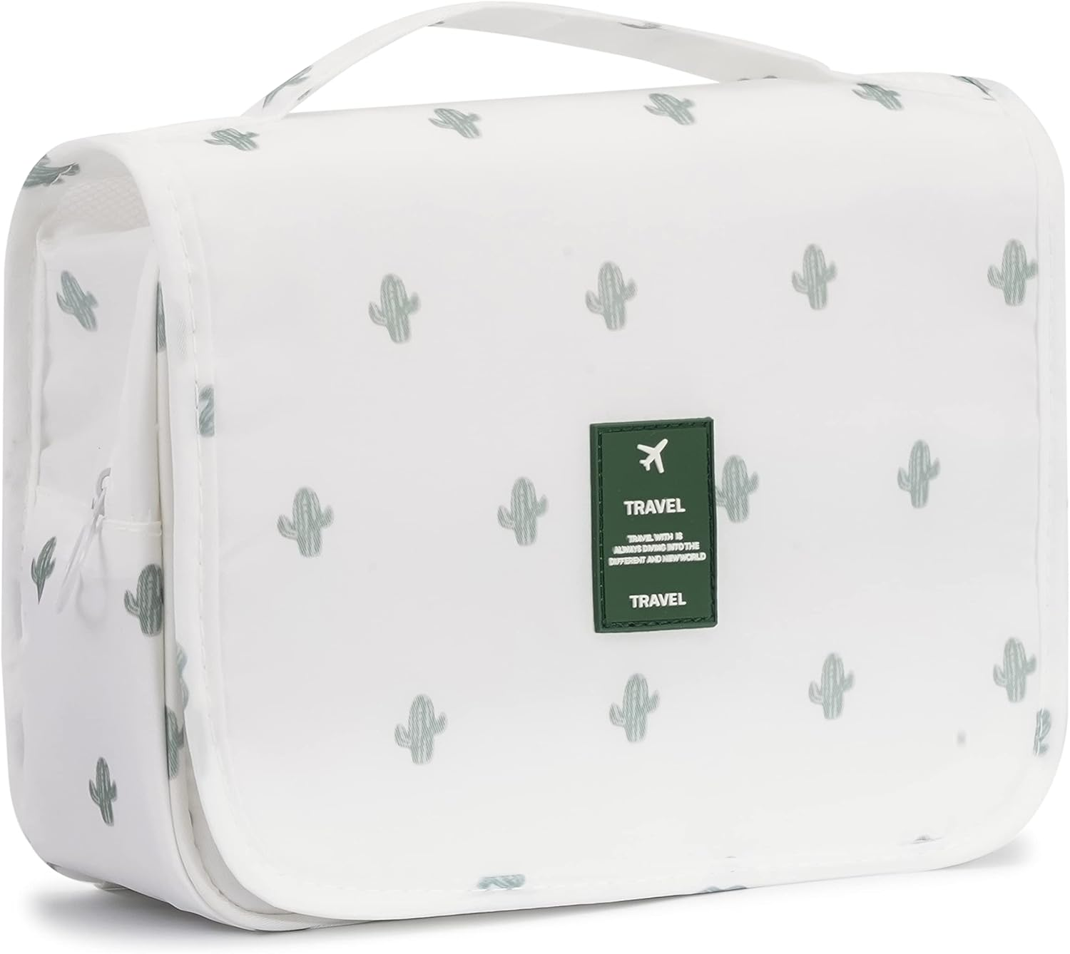 Portable Hanging Toiletry Bag for Women - Travel Makeup Organizer  -image