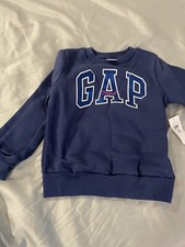 Gap NEW Pullover Sweatshirt Girls XS 4 - 5 Logo