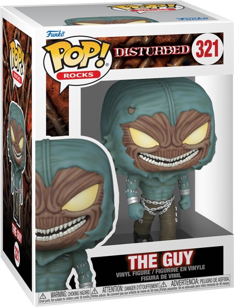 7024787 Merchandising Disturbed: Funko Pop! Rocks - The Guy (Vinyl Figure 321)