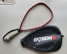 Ektelon Ryson Graphite Racquetball Red Racquet Gray Handle  Cover Sports