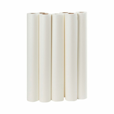 Exam Table Paper 18'' X 225  White Smooth Strong, Large 225 Foot Long 12 Rolls/Cs