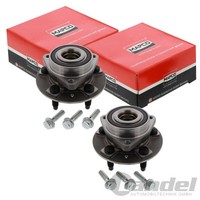 2X Mapco RADLAGER-SATZ Hinten Passend FüR Chevrolet Malibu Opel Insignia Saab 9-