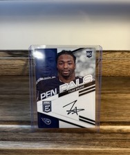 2023 Donruss Elite Tyjae Spears Auto Rookie Pen Pals On Card SP Titans MINT