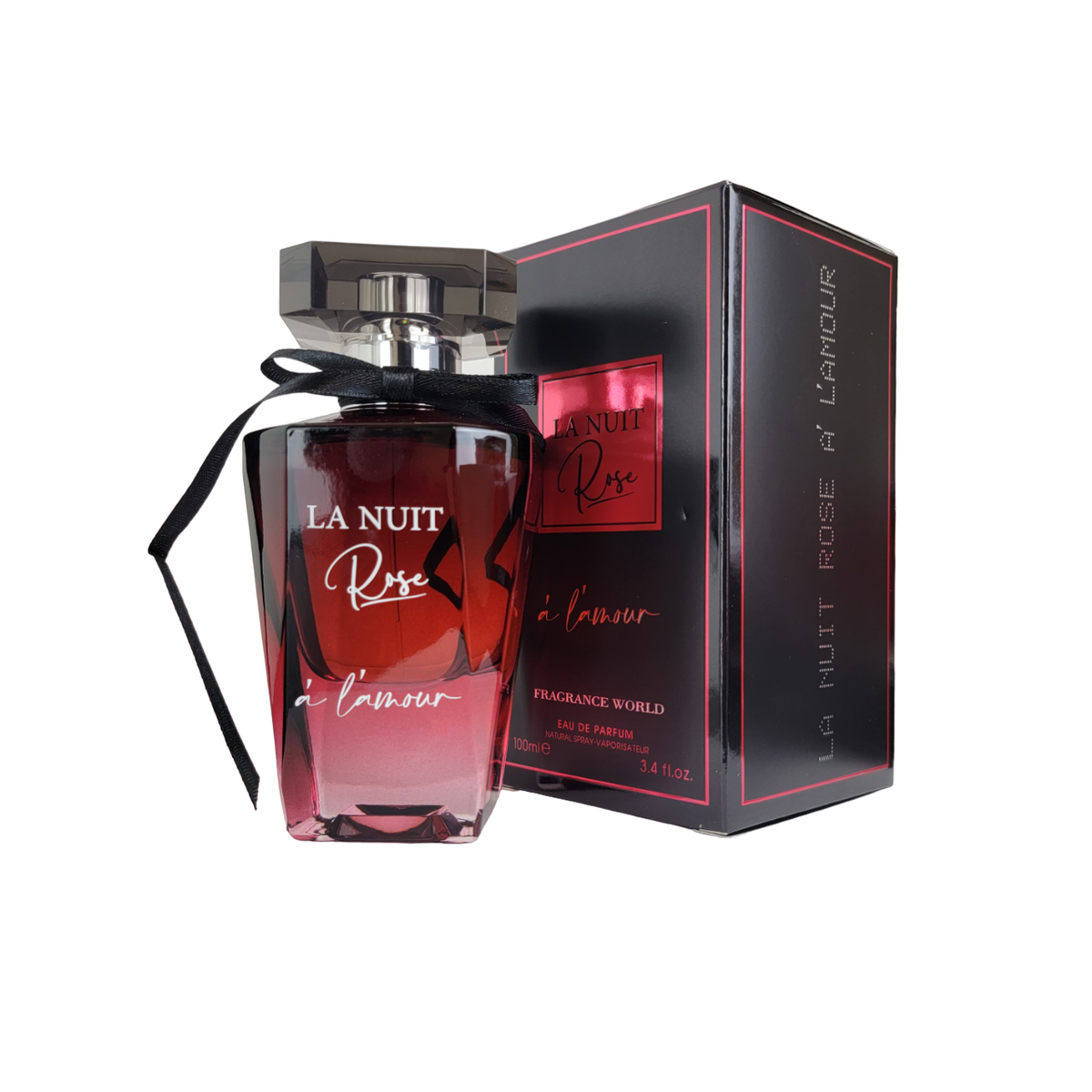 La Nuit Rose A L'Amour Eau De Parfum By Fragrance World 100 ml