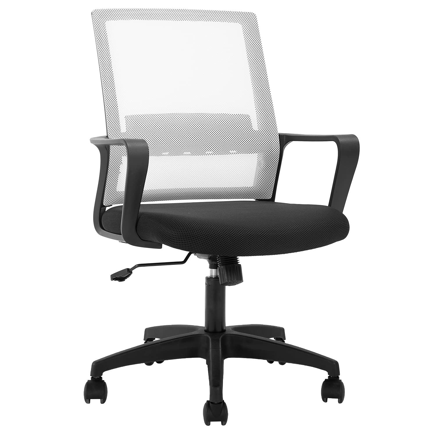 Ergonomic Mid-Back Mesh Office Chair for Desk, Task, and Home Use