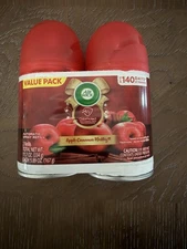Air Wick Pure Automatic Spray Refill, Apple Cinnamon Medley, 2 Pack