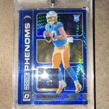 Panini Donruss Optic Rookie Phenoms Justin Herbert RP-3 Chargers NFL Rookie