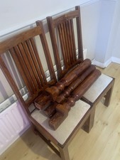 Maharani Dining Table Set with 4 Chairs From John Lewis. Dismantled