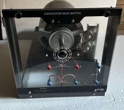 Lab Volt 8253-00 Capacitor Run Motor