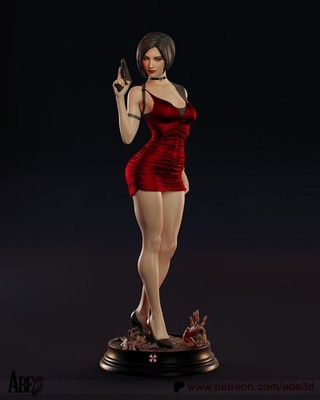 Ada Wong Resin Figur Handarbeit handbemalt Sammlerstück 1/4 1/6 Scale 16K