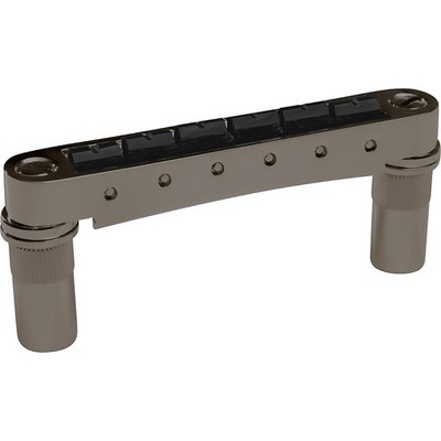 Graph Tech ResoMax NV2 Auto Lock Bridge String Saver Saddles 6MM Posts Blk Nkl