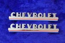 Vintage Chevy 1947-1953 Truck Side Hood Emblems Badge Sedan Delivery 3692103