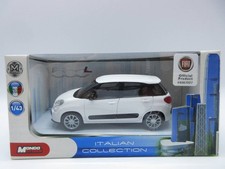 1/43 Fiat 500L Color Sample White Minicar