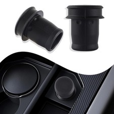 2PCS Car Cigarette Lighter Cover,Black Cigarette Lighter Socket Cap Waterproof