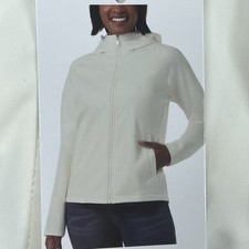 32 Degrees Women's L Activewear Jacket White e0023