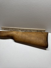 Vintage Wood Butt Stock Part For Repair Of Antique Original Unknown