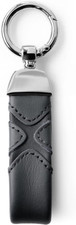 Leather Suede Car Keychain,Key Chain Clip for Alcantara, Anti-Lost D-Ring for Me