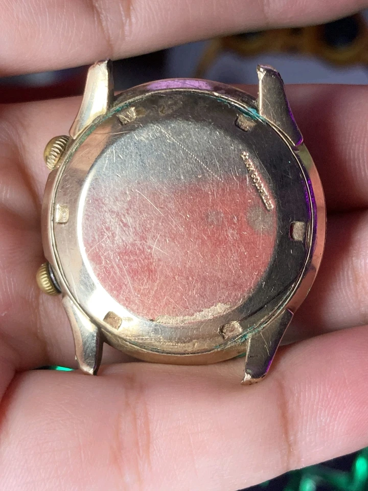 Reloj Pulsera Hombre Jaeger Le Coultre Memovox Alarma Raro, Necesita Servicio Foto 4 de 4