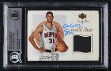 BAS 2001 Sweet Shot Base Rookie Jersey /600 Shane Battier #117 BGS Authentic 3c7
