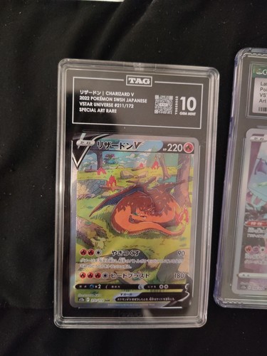 Charizard V SAR 211/172 VSTAR Universe Japanese Pokemon TCG TAG 10 Gem ...