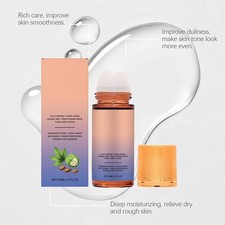 1 3x Organic Golden Castor Oil Roll-On with Rose Quartz for Skin,Hair Wrinkle