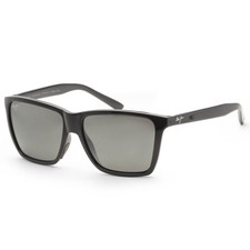 Maui Jim Men's Cruzem 57mm Black Polarized Sunglasses MJ0864S-001