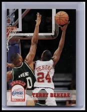 1993-94 NBA Hoops -  Terry Dehere #351 Rookie Card. rookie card picture