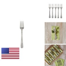 WNA Reflections Heavyweight Plastic Utensils, Fork, Silver, 80/box