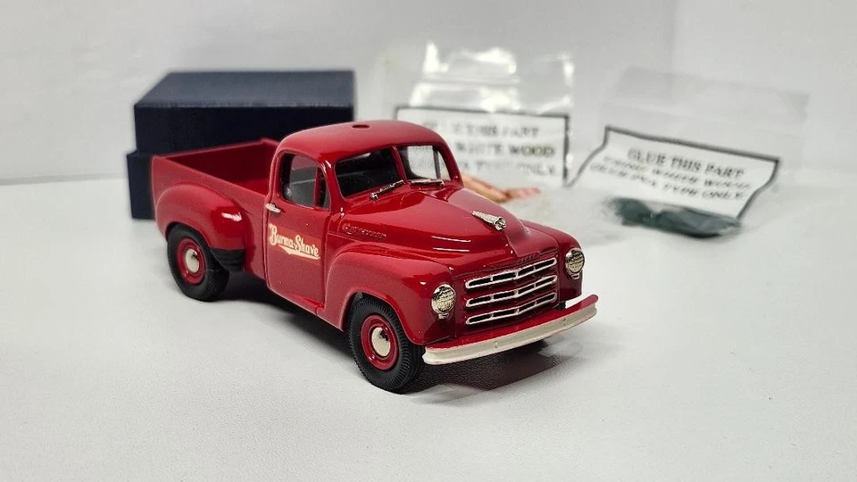 Brooklin Diecast 1/43 1952 Studebaker R-5 Pick Up Truck "Burma Shave" - Image 3 of 3