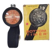 Vintage Princeton Tectonics Bottom Timer Stop Watch