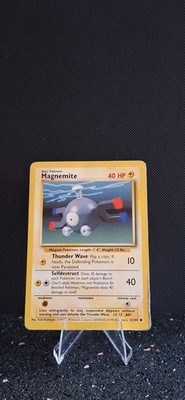 Magnemite Pokemon Karte 53/102 Base Set