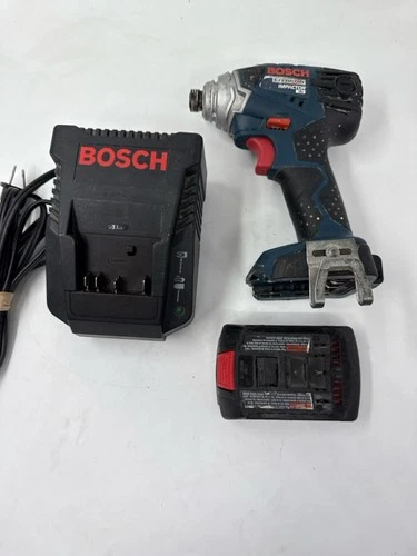 Bosch Lithium Impactor 18v 1/4" Driver With Battery And Charger TEST (MI1072742)