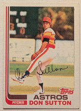 1982 Don Sutton Topps # 305