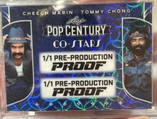 2024 Leaf Metal Pop Century Cheech Marin and Tommy Chong 1 Of 1 !!!!